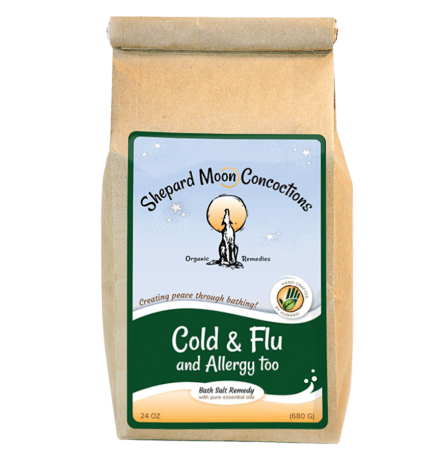 Cold and Flu Bath Remedy 24 ounce bag front